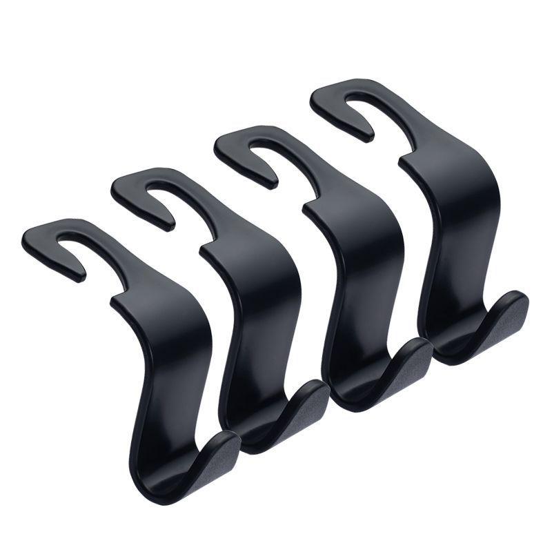 Multi-Function Hidden Headrest Hook for Car Seat Back