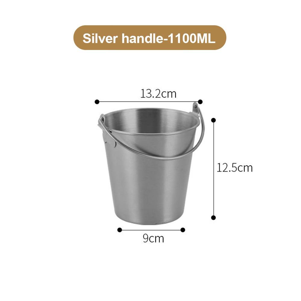 0,7L/1L/1,8L Biervat Roestvrij Staal Koelvat Creatieve Snackemmer Snack