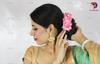 LYF5STAR Artificial Bridal Baby Pink Rose Flower Veni Gajra, Suitable For Women Girls Traditional Indian Wedding, Marriage and Engagement