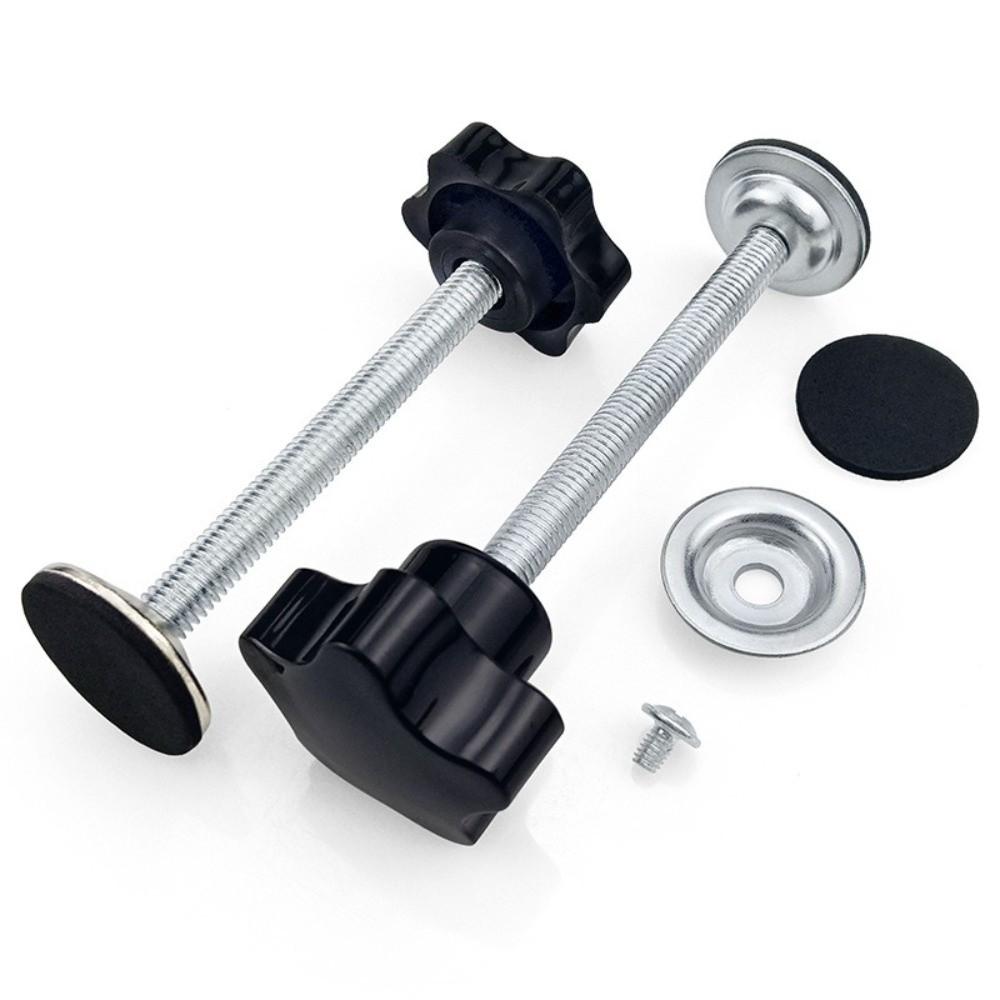 304 Stainless Steel Clamping Screw Knob M8x60mm Pressure Plate Thread Clamping Knob Five Star Handle Hand Tighten Nuts