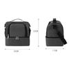 Double Layer Insulation Lunch Bag Portable Outdoor Picnic Cooler Ice Pack Waterproof Large Capacity Food Thermal Bento Box Bags