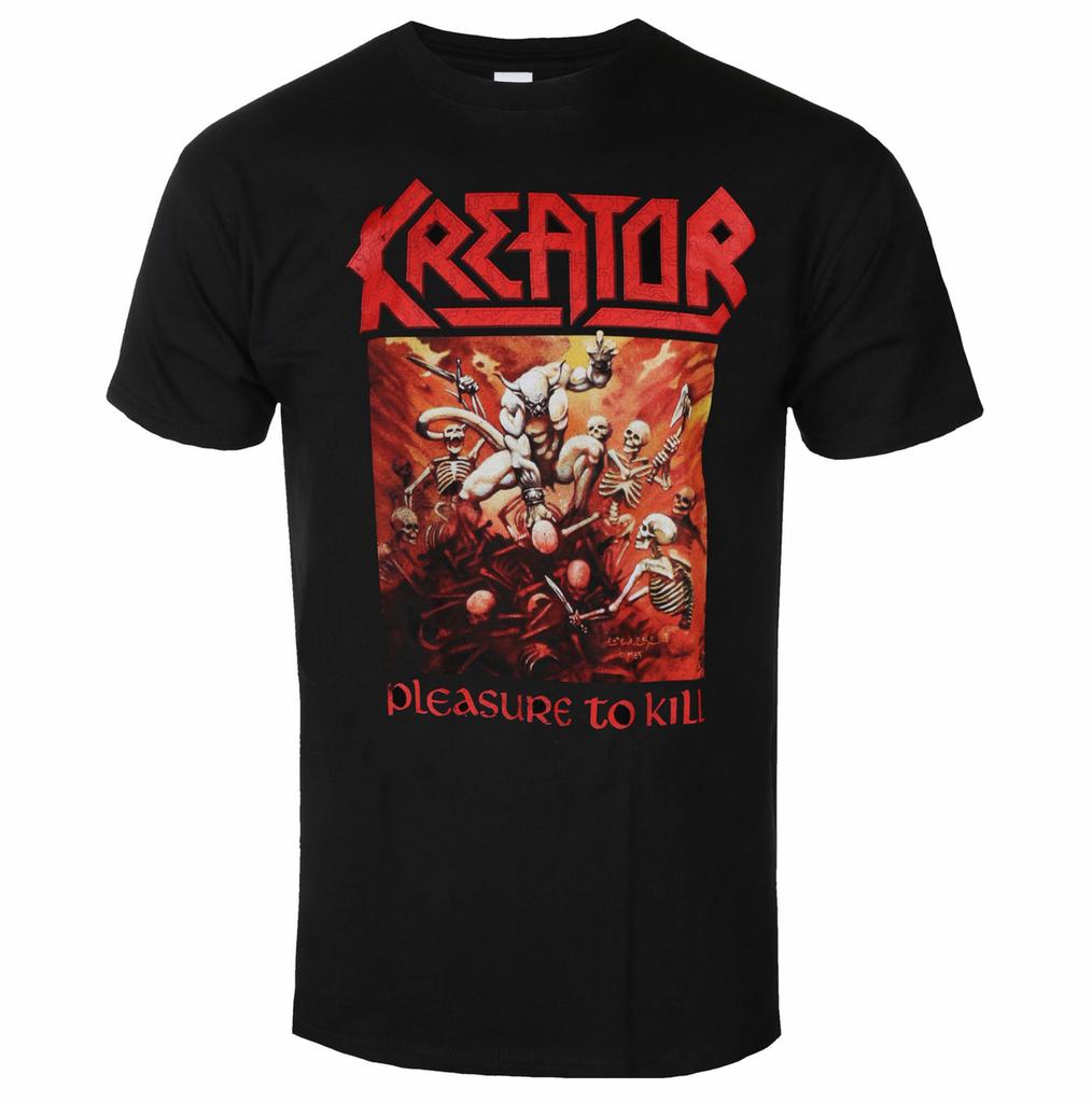 Kreator Hate Ber Alles Tracklist Printed TShirt Thrash Metal Band Style Daily TShirt Suitable For Both Unisex And Unisex