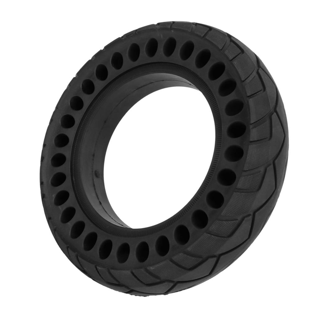 10x2.5 Rubber Tire Special Hollow Design Wear Resistance Solid Wheel Tire Replacement for Electric Scooter