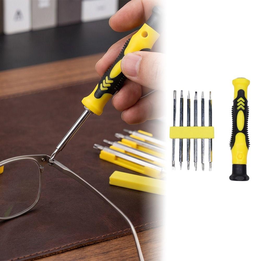 Slotted Bit Multifunctional Screwdriver Phillips Bit Hex Screwdriver Disassembly Tool