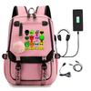 Rhythm Box USB Charging, Primary and Secondary School School Bag, Children's Backpack, Backpack.