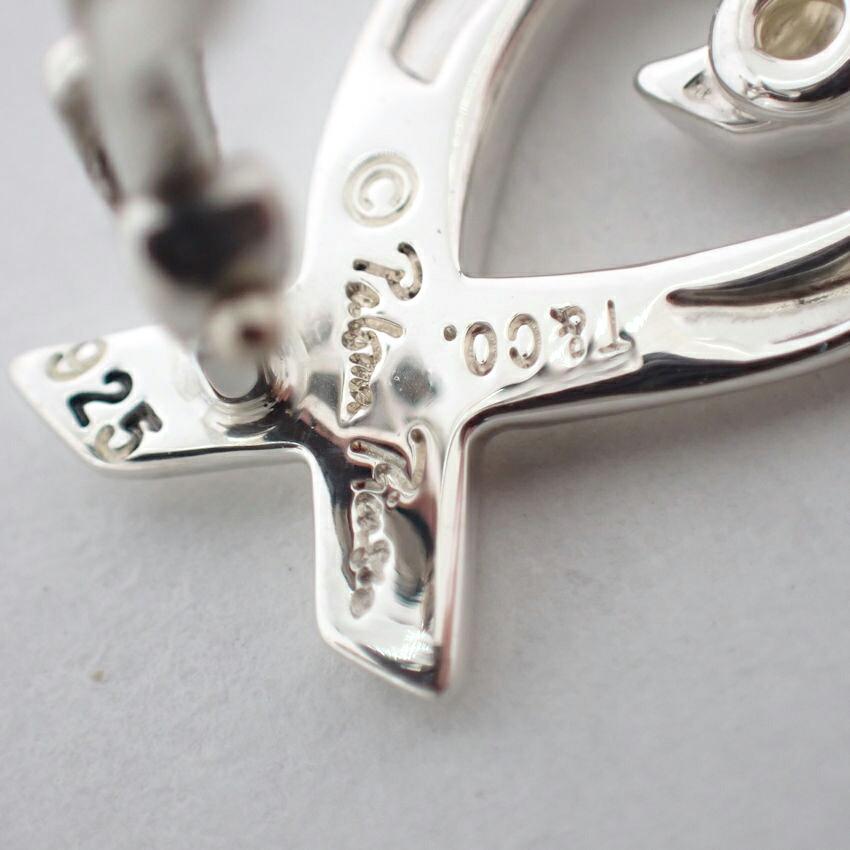 [Used] TIFFANY/Tiffany 925 Loving Heart Earrings/j70-2