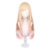 Yellow and Pink Long Wig for Anime and Cosplay Perfect for Cultural Photo and School Includes Wig Cosplay, Characters, Disguise. Heat-Resistant. Wig.