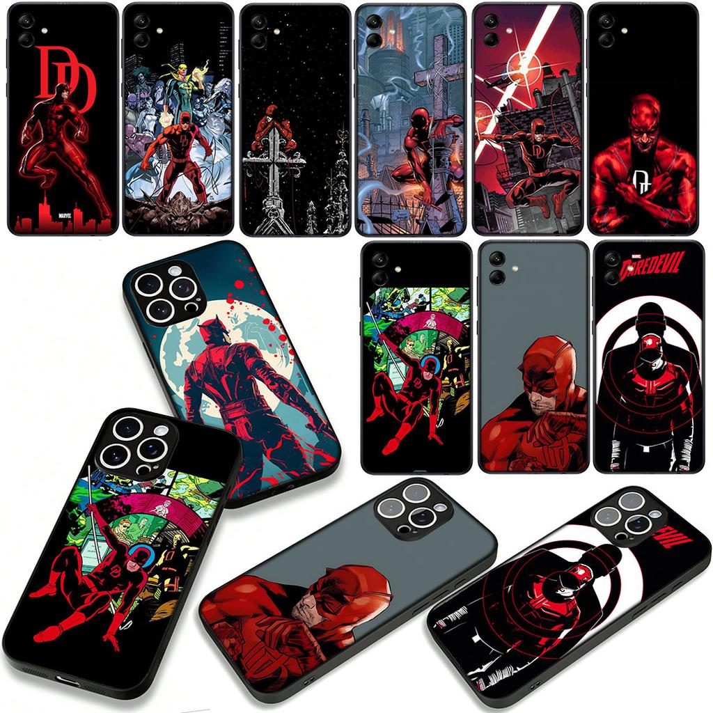 Poster Marvel Daredevil Case for Samsung Galaxy A07 A13 A12 A14 A23 A42 A50 A51 A52 A53 A70 A71 A72 A21S A04 Note 20 9 8 10