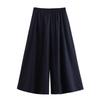 Kaslead New Arrival Women's Fashion Style Casual Wide Leg Stretch Grinding Culottes 1223518001