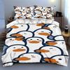 Duck faces pattern. Bedding Duvet cover sets Duvet covers Pillowcases gifts (1 * Duvet Cover 2 * Pillowcases, without duvet insert)