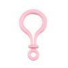5pcs/Lot Colorful Plastic Lobster Clasp Lamp Shape Lobster Buckle Hooks for Jewelry Making Keychain Key Rings Accessories