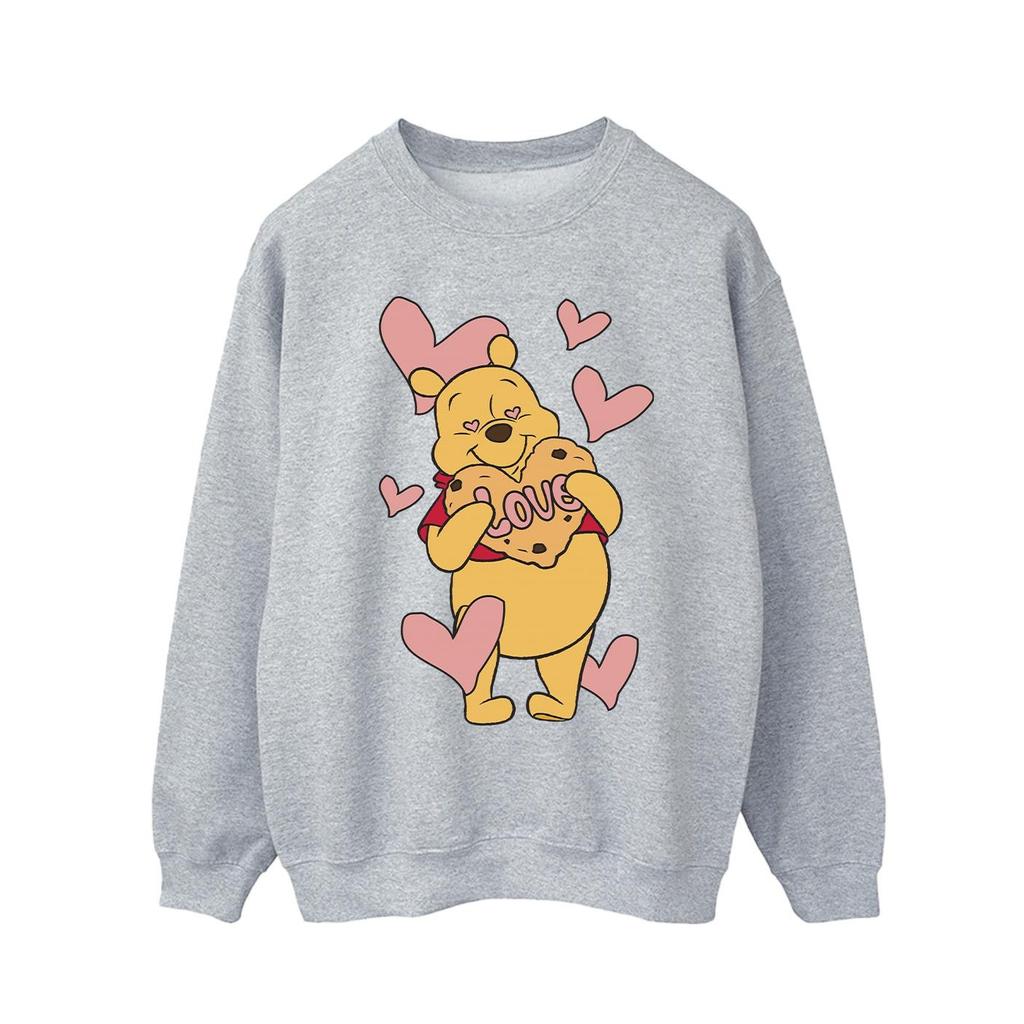 Winnie the Pooh Mens Heart Sweatshirt