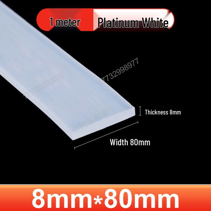 High-Temperature Resistant Transparent Silicone Rubber Sealing Strip