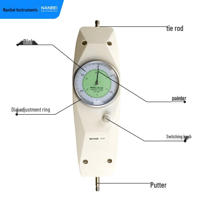 High-Precision Pointer Push-Pull Force Gauge