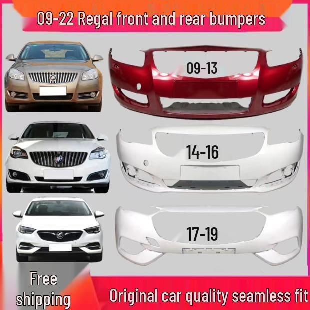 

Buick Regal Front Bumper (2009-2017) with Rear Bumper Compatibility 14-16 Unpainted Front Bumper
