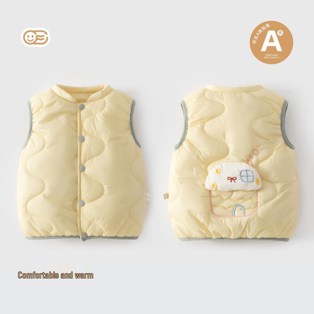 Varm Bomullsväst för Baby & Barn - Höst/Vinterkollektion