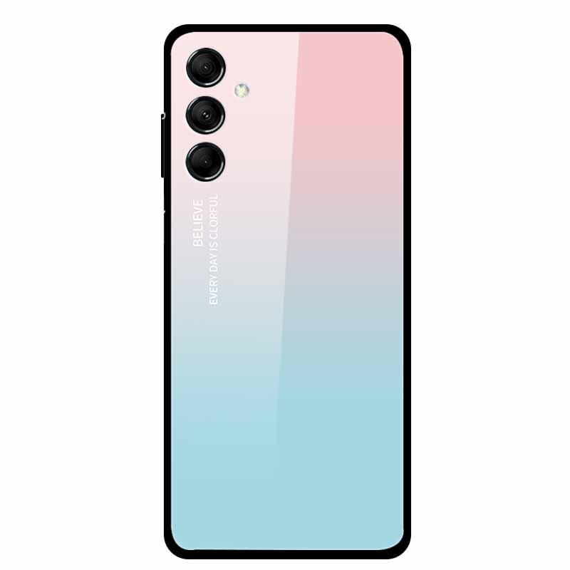 Kreative Landschaft Tierkunst Gehärtetes Glas Hülle für Samsung M14 5G