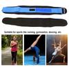Unisex Weightlifting Waist Supporter Protector Belt Elastic Brace Sports Running Squats Blue XL