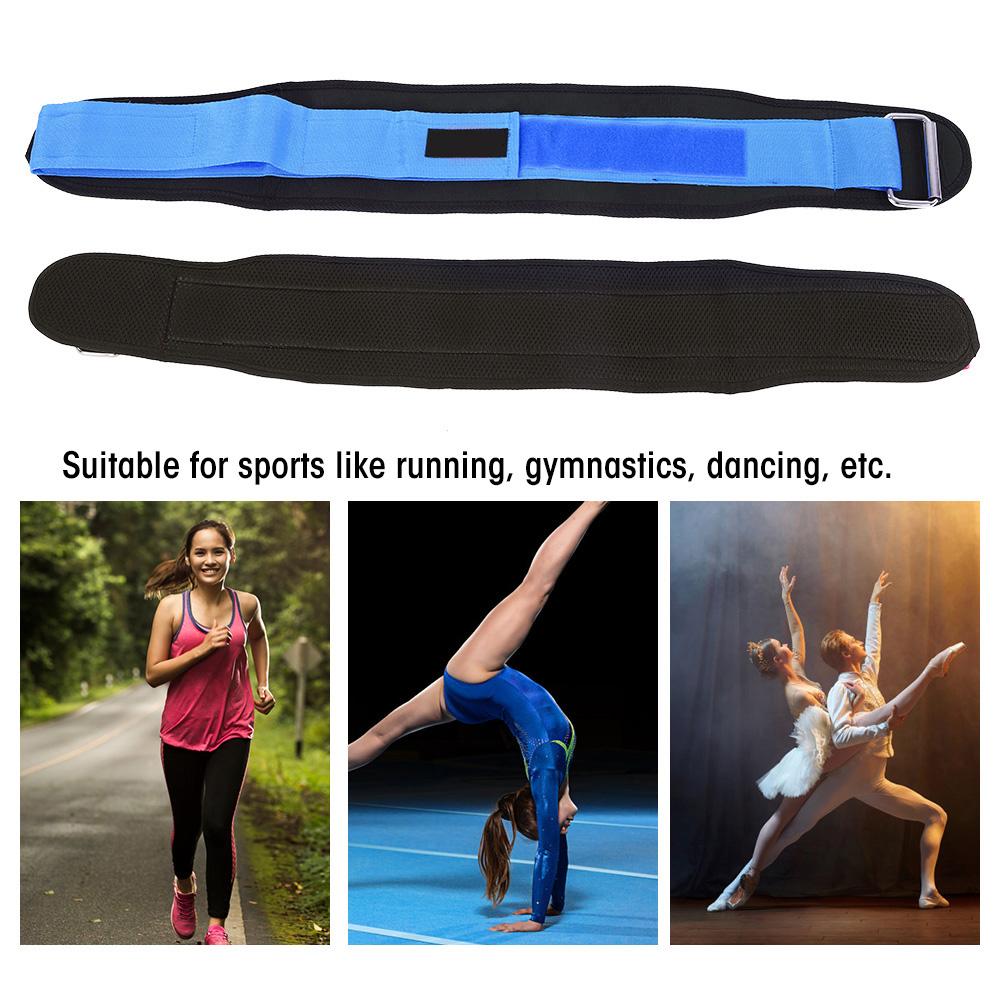 Unisex Weightlifting Waist Supporter Protector Belt Elastic Brace Sports Running Squats Blue XL