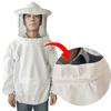 GIYOMI Bee Protection Suit for Beekeeping Jacket with Veil and Face Easy To Put On and Take Includes Brush Bee and Pest Mosquito Insect and Outdoor