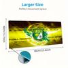 Leon Youth FC Mouse Pad, Large Gaming Desk Mat, Non-slip XXL Mousepad for Laptop & Tablet, Mini PC Playmat with Stitched Edges