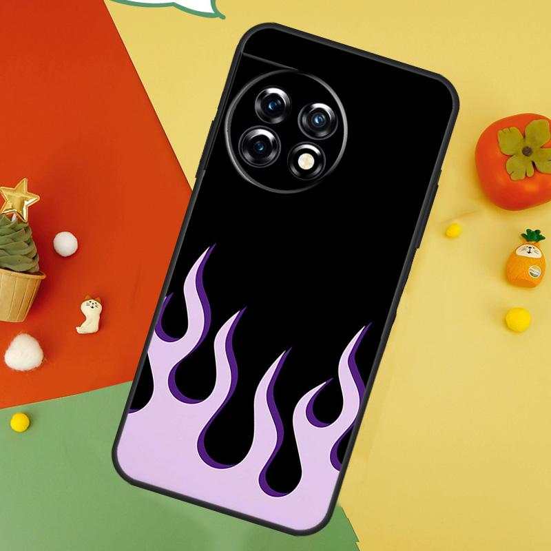 Cool Flame Colorful Pattern Case For OnePlus 15 12 12R 13T 13R 13 11 9 10 Pro 10T 8T Nord 5 CE 2 3 4 Lite N20 N30 Cover