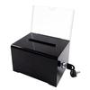 Modern Acrylic Voting Box Designed For Visible Ballot Storage In Various Setting