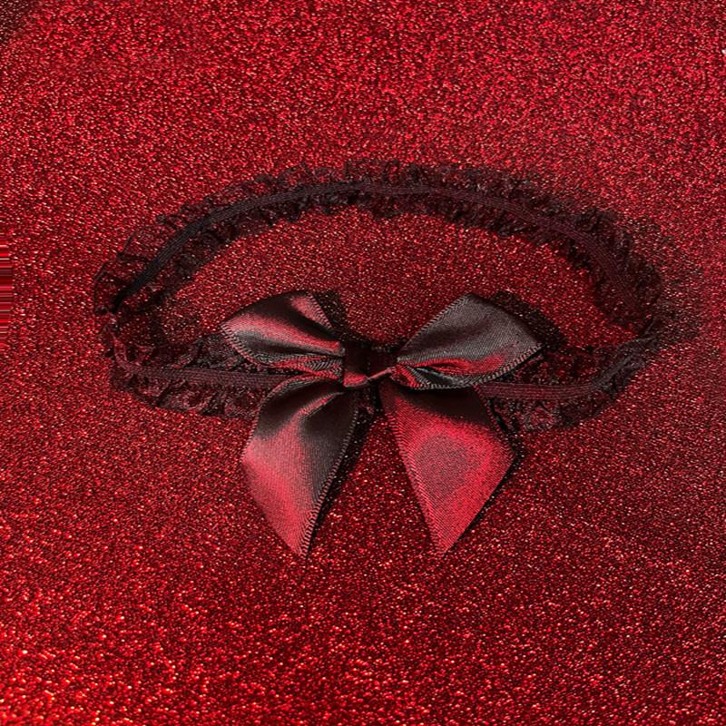 Festtillbehör Bälte Rosett Spets Elastiska Lårringar Brud Benstrumpband Ring Lårring Cosplay Underkläder Armbindlar