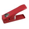Gitarrenplektrum Lochstanzer Größe Verstellbar Multifunktional Tragbar Gitarrenplektrum Schneider Maker Rot
