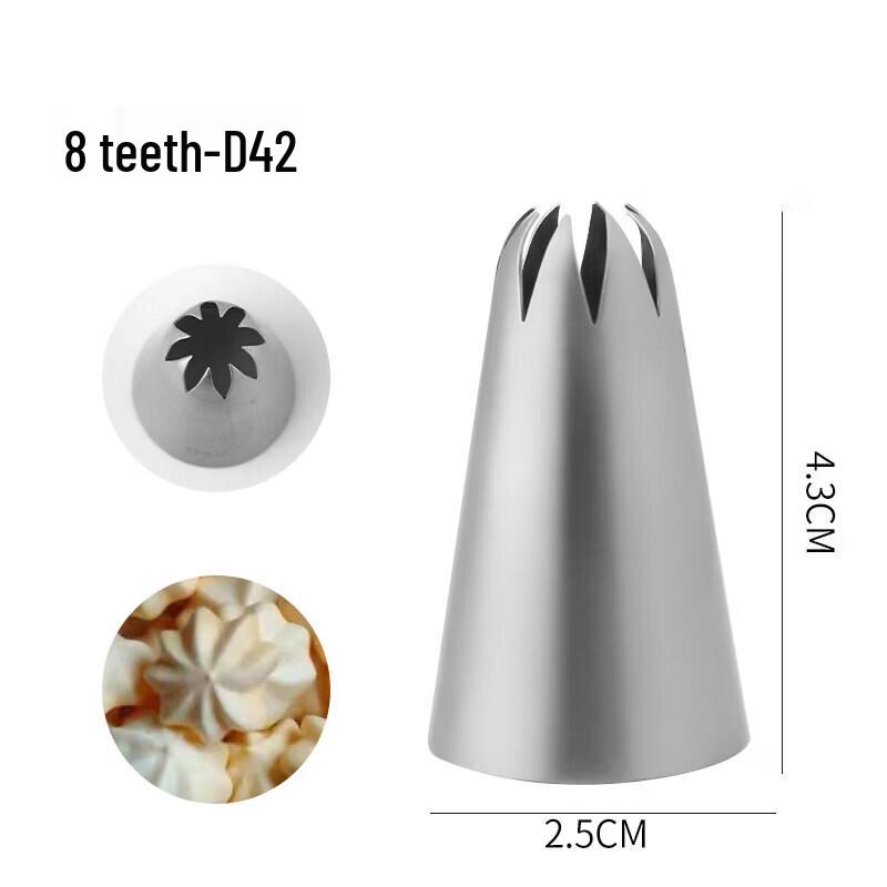 Qiwei Stainless Steel Cake Decorating Tip Set