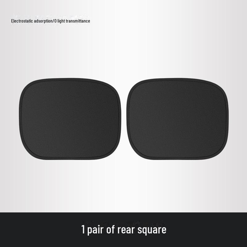 Car Window Sunshade Set: 5-Piece Mesh with Suction Cups for Summer