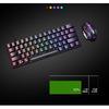 Ergonomic 61keys Optical Yellow Blue Red Switch Rgb Colorful Gaming Mechanical Keyboard Rgb Colorful Gaming Mechanical Keyboard