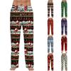 Herren Weihnachtsdruck Gemütliche Pyjamahose Feiertags-Schlafanzug Unterteil für den Winter