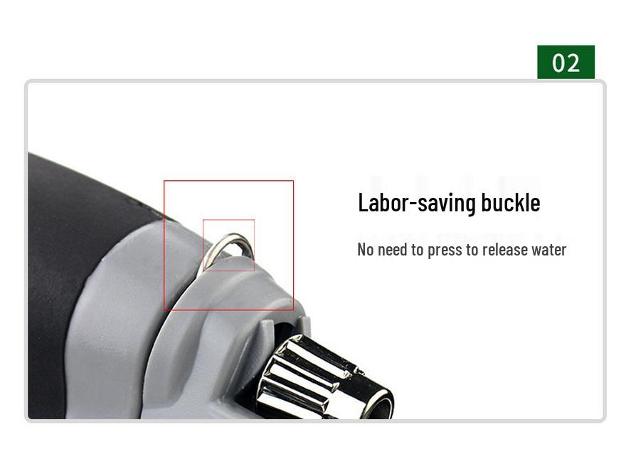 Multifunctional T8 High-Pressure Water Spray Nozzle for Car Washing & Garden Watering