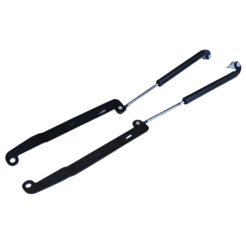 2 szt. Wspomaganie amortyzatora do Mitsubishi L200 4. generacji KA/KB 2004-2015 pickup Stal nierdzewna Tylna klapa Bagażnika Powolne opadanie Siłowniki gazowe Tłumik