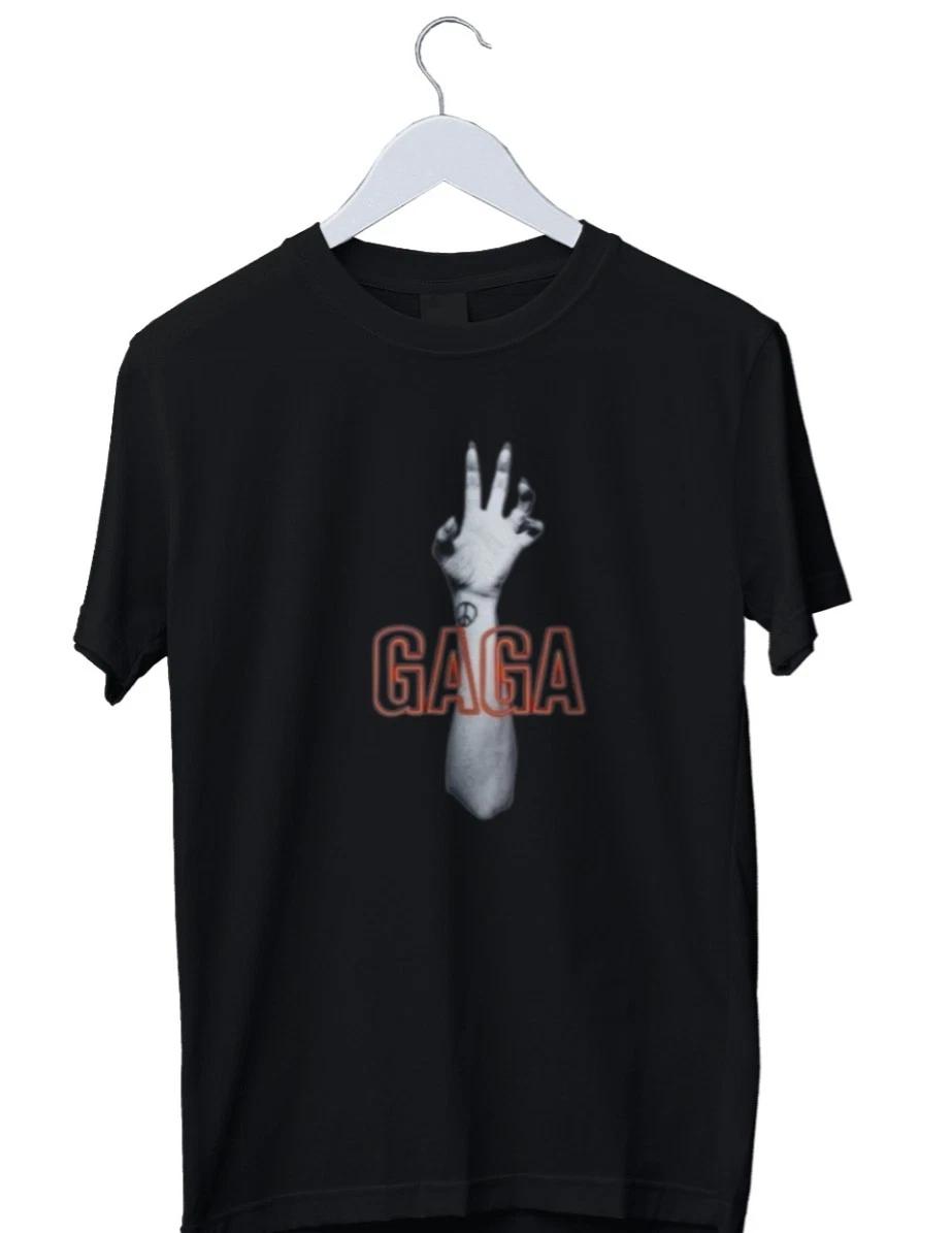 

Men s Casual Graphic Lady Gaga GAGA Graphic Mens T-Shirt S M L XL... XXXL