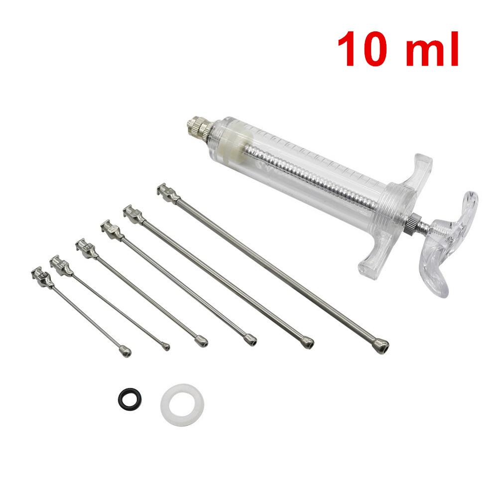 

10ml/20ml/50ml Parrot Feeding Syringe Kit Birds Feeding Syringe With 6Pcs Straight Gavage Tubes Bird Feeders Accessories