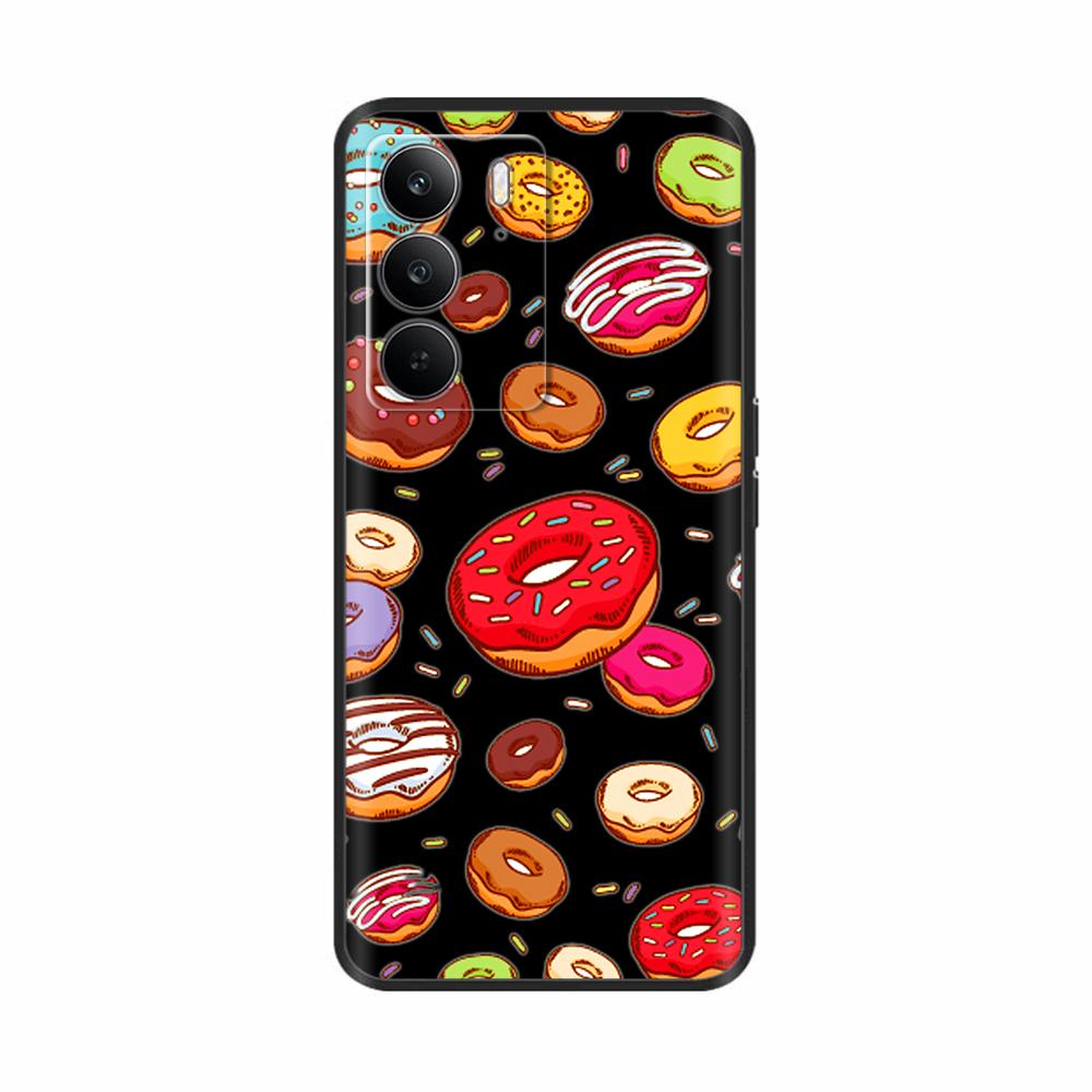 For OPPO Realme 14X Case Lovely Cartoon Butterfly Phone Case Soft Cover For Realme 14X 5G Case RMX5020 Silicone Shockproof Coque