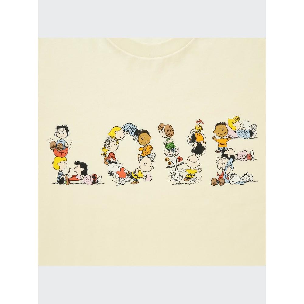 Uniqlo Peace For All Graphic T  shorT Sleeve  Regular fiT  peanuTs
