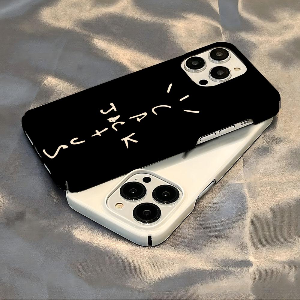 

Travis Scott Huncho Jack ASTROWORLD TOUR Phone Case Luxury For IPhone 16 15 14 13 12 11 Plus Pro Max Mini Glossy HD Hard Film Sh iPhone 12 Pro