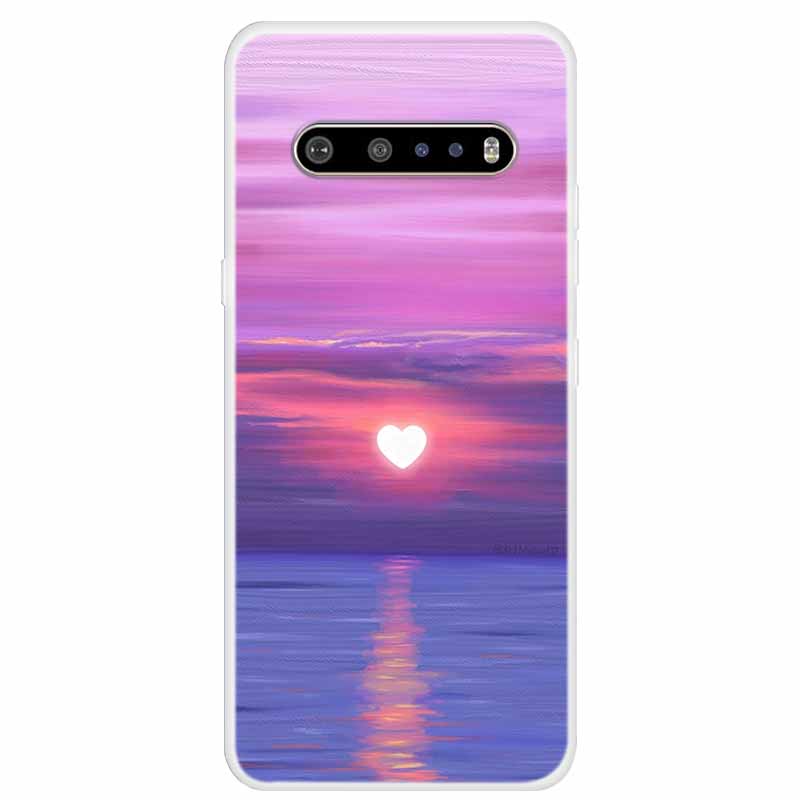 

Luxury Transparent Phone Case for LG V60 ThinQ 5G Shockproof Soft TPU Cover Case For LM-V600 LG V20 Protective Coque A001LG LG V60