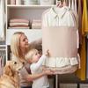 1/2pc Down Jacket Compressed Dust Cover Clothes Compression Hanging Bag Household Visible Clothes Storage Bag Wardrobe Organizer