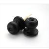 Stainless Steel Spherical Handle Lock Entrance Passage Keyless Door Lock Black Bathroom Door Lock Indoor Hardware Lockset