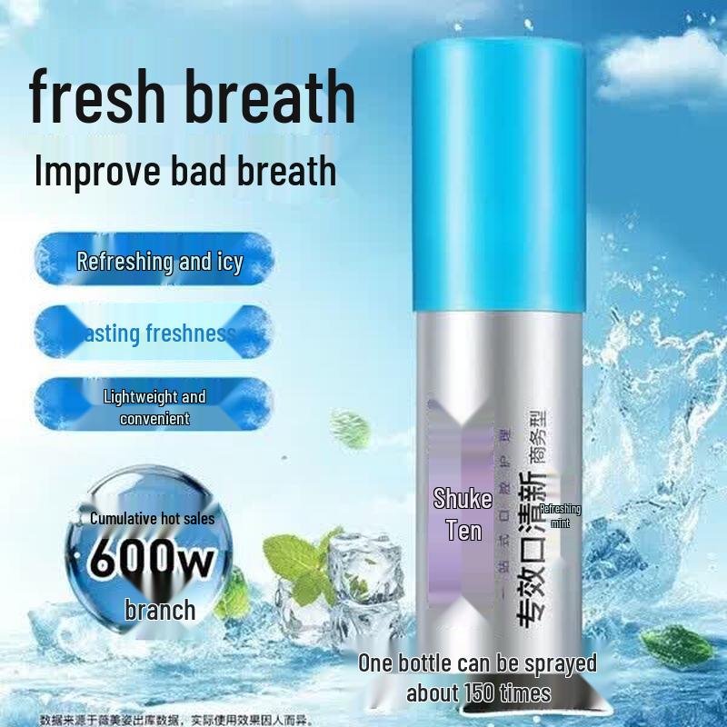 SUCIE Invigorating Mint Breath Freshener Oral Spray