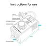 110V or 220V AC Motor Speed Controller Electronic Voltage Regulator LED Temperature and Light Regulation US EUR UK AUS Plug