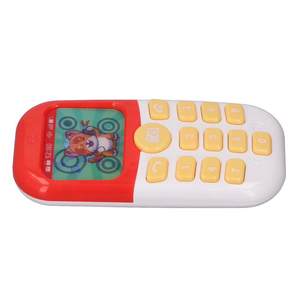 Kids Phone Toy Cartoon Animals Light Music Effect Simulation Mobile Phone Early Learning