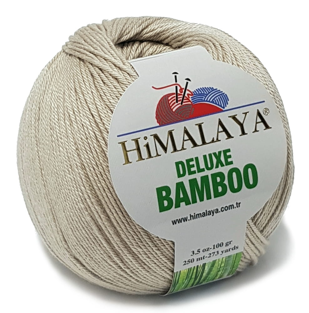 Bamboo bamboo cotton yarn 100g beige 20 colors