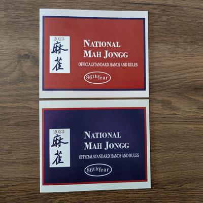 2023 Mahjong Cards, Mahjong Cards Official Standard Hands And Rules Mahjong Cards 2023 Large Print Mahjong Scorecard