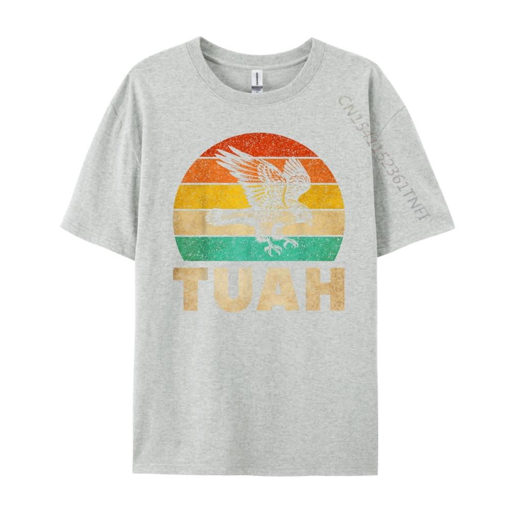 Vintage Hawk Tuah Hilarious Joke Adult Humor Gag Meme Funny Cotton Graphic Tees Cotton Comfort Sale Printed