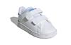 Adidas Neo ADVANTAGE Advancourt Anti Slip Wear Resistant Low Top Skateboard Shoes White Blue Infant And Toddler GW6498